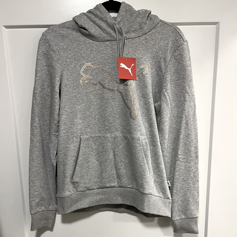 Women’s, Size Small, Gray, Puma Hoodie, New With Tag